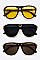 Pack of 12 Pieces Fashion Flip Lens Sunglasses LA113-POP8021