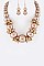 ASSORTED SIZE PEARL STATEMENT NECKLACE SET