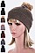 Pack of 12 (pieces) Assorted Fashionable Pompom Beanies