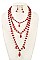 3-Layer Beads Fashion Necklace Set