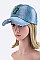 Cactus Patch Denim Cap LA-35018CATQ