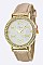 Chic Crystal Bezel Comic Bow Fashion Watch LA 05-2606