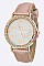 Chic Crystal Bezel Comic Bow Fashion Watch LA 05-2606