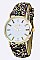 Stylish Crystal Dials Glittered Band Fashion Watch LA-2693
