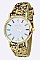 Stylish Crystal Dials Glittered Band Fashion Watch LA-2693