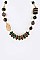 Mix Stone Iconic Necklace LAN6118