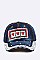 Crystal 777 Embelished Denim Cap LA-HT277X174