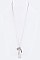 Tribal Mix Arrow Charms Necklace