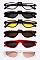 Pack of 12 Pieces Iconic Tiny Windshield Sunglasses LA138-95104