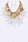 Posh Stars Studded Iconic Statement Necklace Set LACN2157