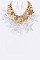 Posh Stars Studded Iconic Statement Necklace Set LACN2157