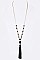 Fashion Tassel Pendant Necklace LA-11848