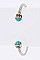 Chic Crystal Tipped Open Bangle LAGKY851