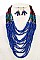 MULTI TIERED BEAD NECKLACE SET
