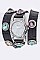 Fashionable Crystal Studs Wrap Around Fashion Watch LA-1430B