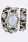 Fashionable Crystal Studs Wrap Around Fashion Watch LA-1430B