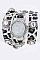 Fashionable Crystal Studs Wrap Around Fashion Watch LA-1430B