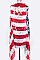 Sleeveless American Flag Cardigans