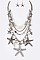 STARFISH PENDANT NECKLACE SET