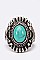 Fashionable Turquoise Iconic Stretch Ring LASR0062