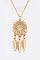 ICONIC DREAM CATCHER PENDANT NECKLACE