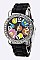 Trendy Spring Flowers Silicon Watch LA 05-1137FLW