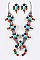 Stylish Squash Blossom Iconic Necklace Set LASS0885
