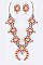 Stylish Squash Blossom Iconic Necklace Set LASS0885