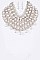 Lush Pearls & Chains Interlock Statement Necklace Set LACN1914