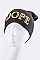 Stylish DOPE Iconic Lurex Beanie LA-L01