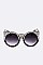 Iconic Cat Eye Austrian Crystal Sunglasses LA14-MSG863-1