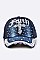 CRYSTAL EMBELLISHED FAITH CAP