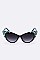 Iconic Crystal Cat Eye Glasses LA14-MSG750-2