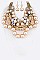 BEADS & PEARLS STATEMENT NECKLACE SET
