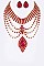Classy Statement Rhinestone Necklace Set LA-GNE2047
