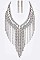 Fabulous Rhinestone Statement Necklace Set LA-GNE2007