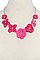 LINKED LUSH FLOWERS NECKLACE