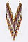 ORIGINAL TRIBAL BEAD BIB NECKLACE