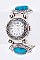 Stylish Genuine Stone Stretch Watch LA-1572