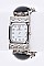 Chic Iconic Stretch Mix Media Bracelet Watch LA -169