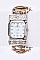 Chic Iconic Stretch Mix Media Bracelet Watch LA -169