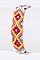 Pack of 12 Weaved Pattern String Bracelet Set