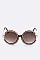 Pack of 12 Pieces Oversize Round Framed Sunglasses LA113-POP8117