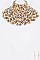 PEARL COLLAR STATEMENT NECKLACE SET