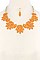 CHIC POINTED OVAL BEADED STATEMENT NECKLACE JY-DN2699