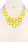 POSH GEOMETRIC BEADED STATEMENT NECKLACE JY-DN2710