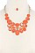 POSH GEOMETRIC BEADED STATEMENT NECKLACE JY-DN2710