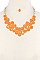 POSH TEARDROP GEMS STATEMENT NECKLACE JY-DN2694