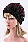 Pack of 12Pcs Diamond Knit Beanie & Scarf Set