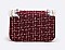 Lovely Tweed Fuzzy Small Swing Bag